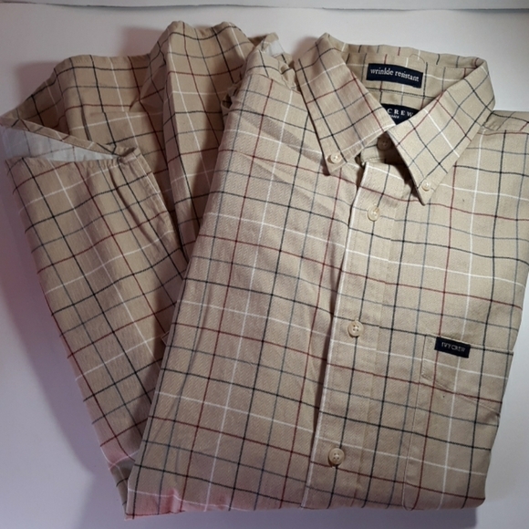 Ivy Crew short sleeve button casual large - Picture 1 of 2